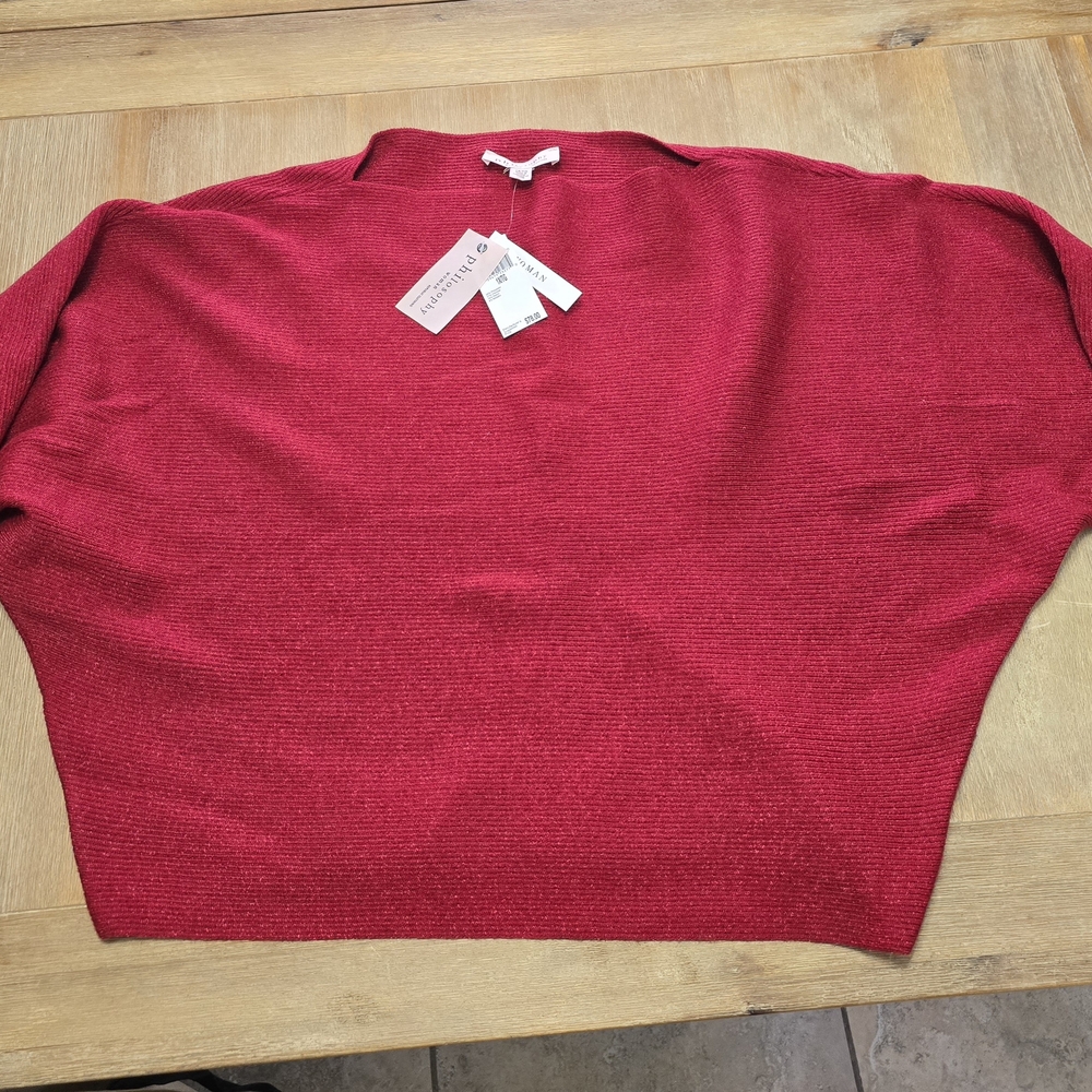 Philosophy Red Women's Blouse